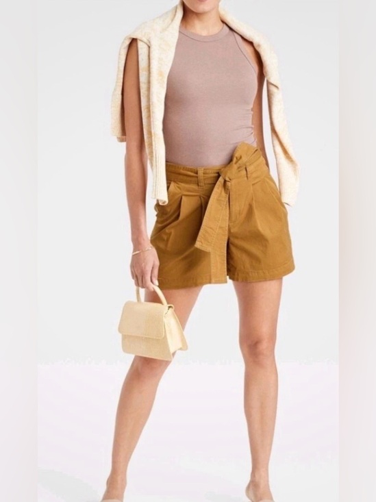 a new day Pants - A New Day Women’s Light Brown High Rise Chino Style sz12 Poxkets
